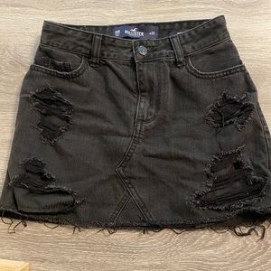 Distressed Skirt